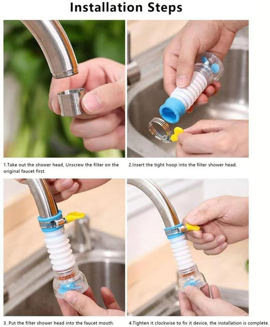 Faucet Aerator Telescopic Anti-Splash Water