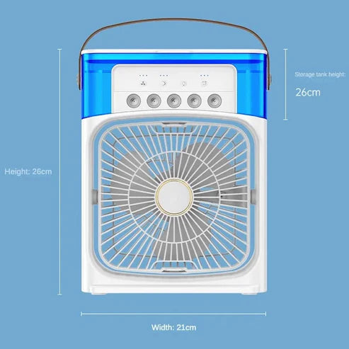 Air Cooling Fan With Mist Spray