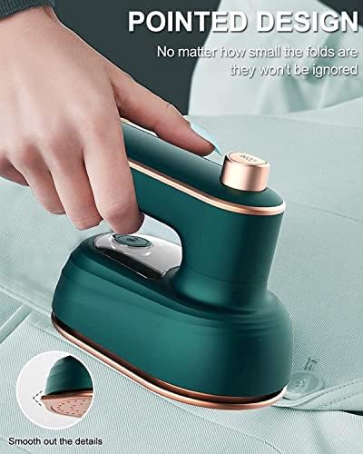 Professional Travel Iron for Clothes, Mini Ironing Machine Handheld