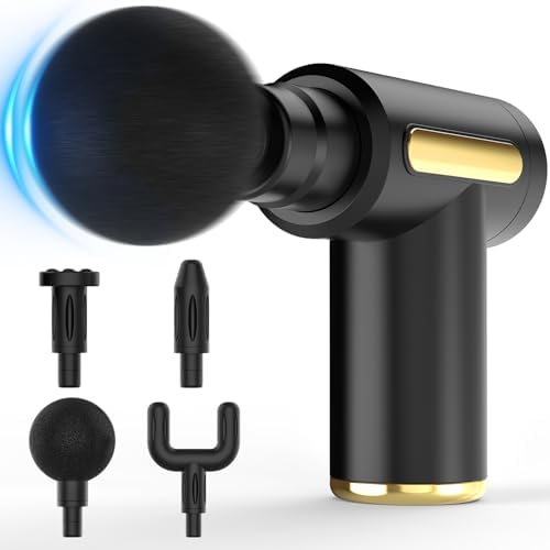 Portable Deep Tissue Massage Gun with Rechargeable Battery