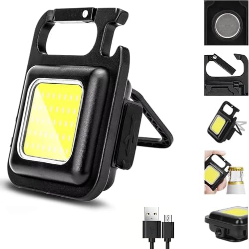 COB Rechargeable Keychain Light