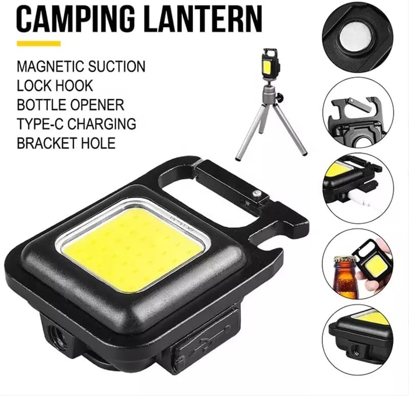 COB Rechargeable Keychain Light