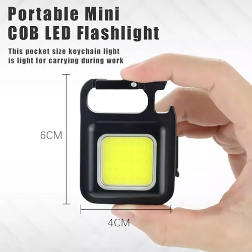 COB Rechargeable Keychain Light