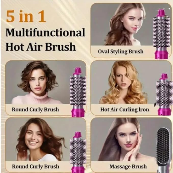 5 in 1 Hot Air Brush