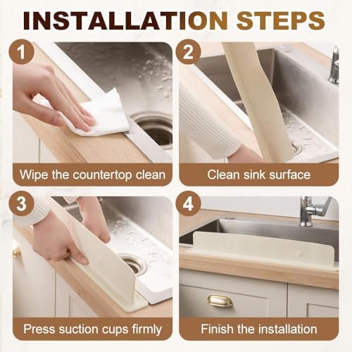 Silicone Sink Splash Guard