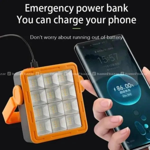 Solar Multiple Light Source Charging Lamp