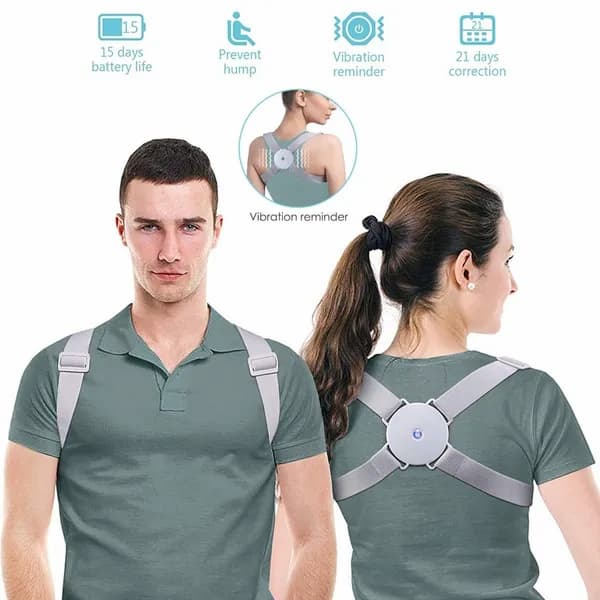 Smart Sensor Vibration Posture Corrector Belt